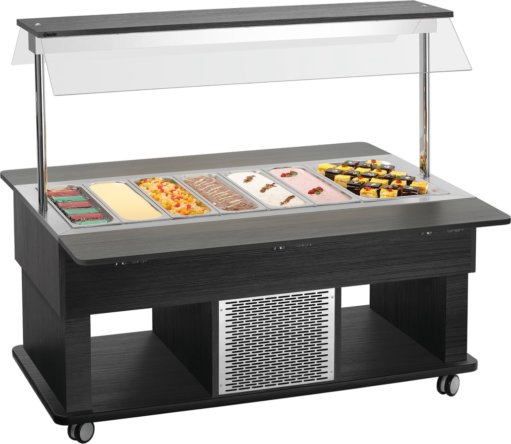 Bartscher Buffetwagen Kids K4110-150A, fahrbar, 230 V