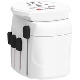 thumbnail of SKROSS 61260 World Adapter PRO - World, weiß - geeignet für alle geerdeten und ungeerdeten Geräte (2- und 3-polig)