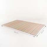 thumbnail of Alfombra de exterior rectangular de  120x180 cm  color multi pastel , Impermeable, Reversible, Ecológica