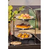 thumbnail of Telleretagere Sina (Höhe 42 cm) schwerversilbert, für 3 Teller ø 20 bis 28 cm