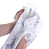 thumbnail of Vaily Geschirrtücher Blau-Kariert aus 100% Baumwolle 10er Pack