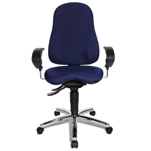 Drehstuhl blau SITNESS 10