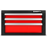 thumbnail of EBERTH Cassetta Porta Attrezzi Vuota, Cassettiera in Metallo con 3 cassetti, Guide Telescopiche con Cuscinetti a Sfera