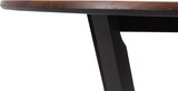 thumbnail of Décoshop26 - Bistrotisch Esstisch aus Holz und HPL 92 cm Durchmesser Sheesham-Holzoptik 04_0008527