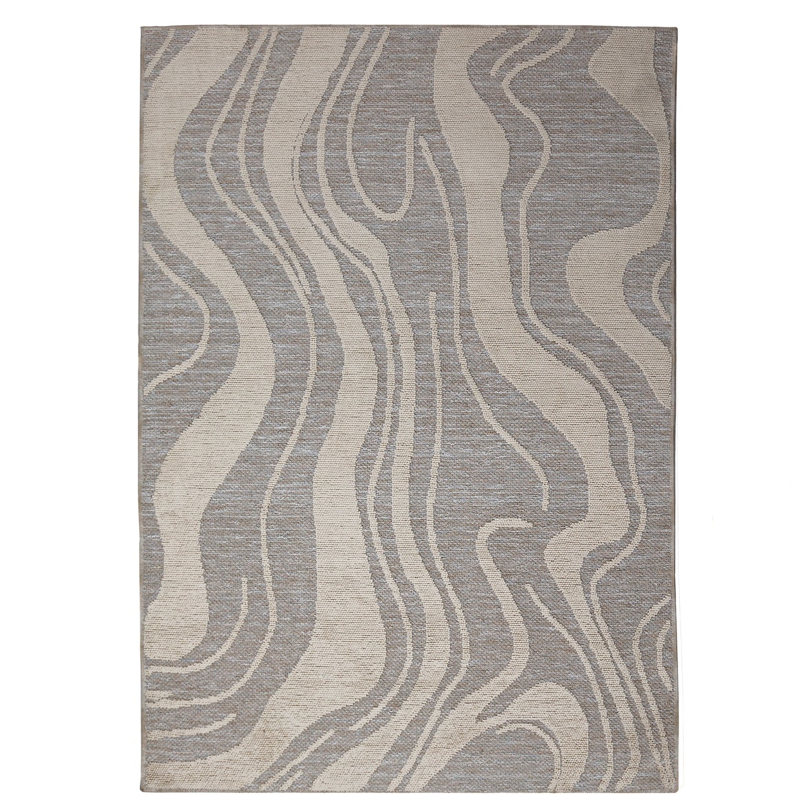 Teppich waschbar recycelt | Abstraktes Design | Strapazierfähig & Modern | 200x310cm