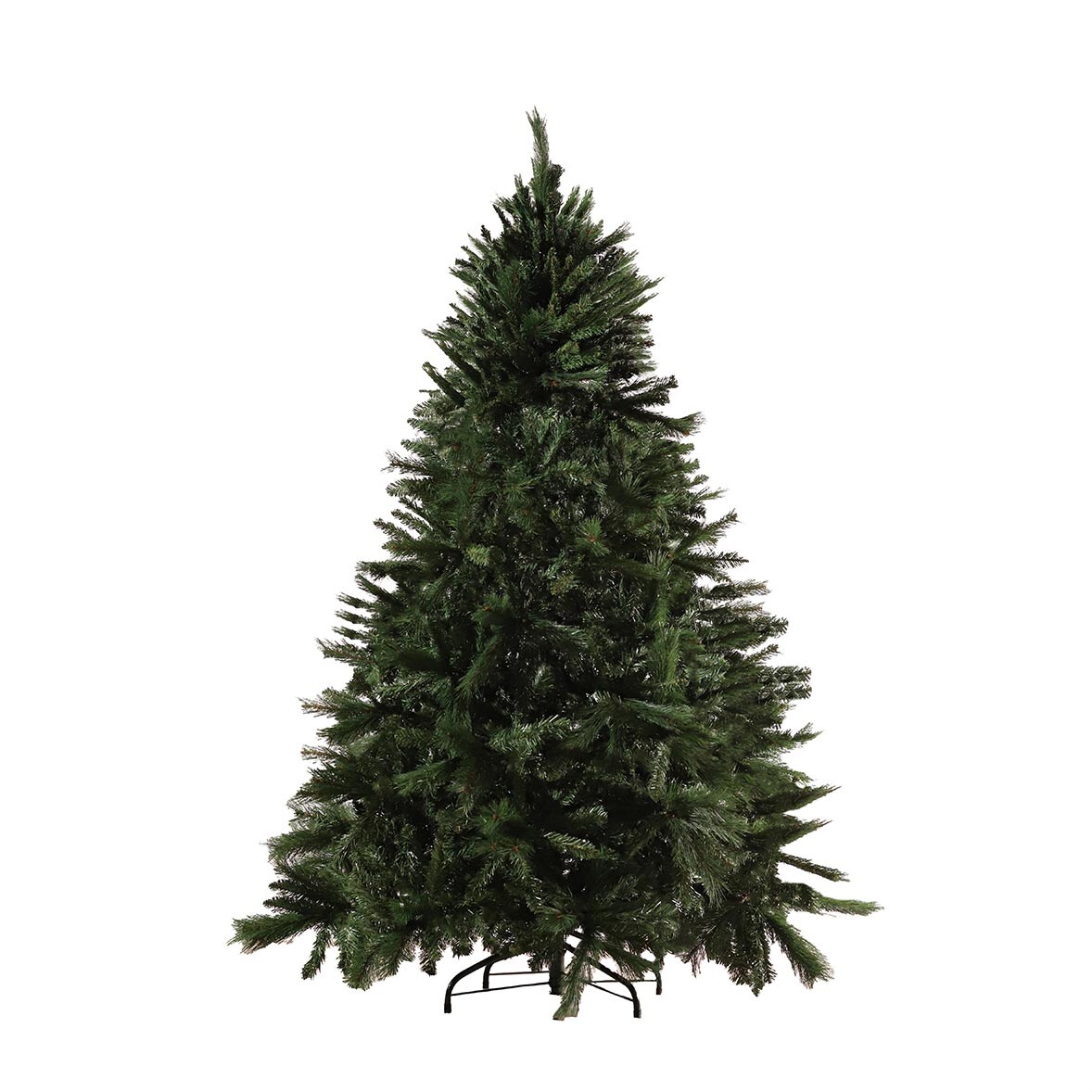 Arbol de Navidad Artificial NATURING MONDE GREENLUXE 200 cm. Mixto PVC/Aguja dura. 1235 ramas, con soporte.