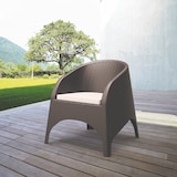 thumbnail of garbar ARUBA Poltrona Interior, Exterior  Chocolate