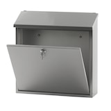 thumbnail of V-part Brievenbussen Roestvrij-staal 130 mm 380 mm 380 mm zilver