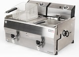thumbnail of Romux® Freidora Industrial Eléctrica 10+10 Litros Doble Sobremesa con Grifo | Freidora Profesional de Aceite en Acero Inox 7000 W Termostato Calidad