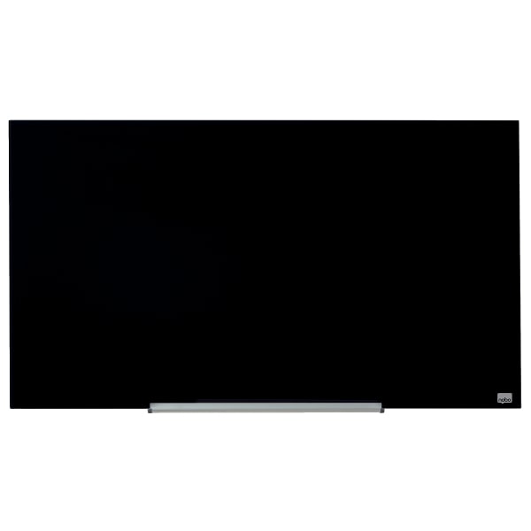 Nobo Whiteboard Glas 45" 56x100cm schwarz, magnetisch aus gehärtem