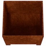 thumbnail of vidaXL Plantenbak met poten roestig 50x50x50 cm cortenstaal