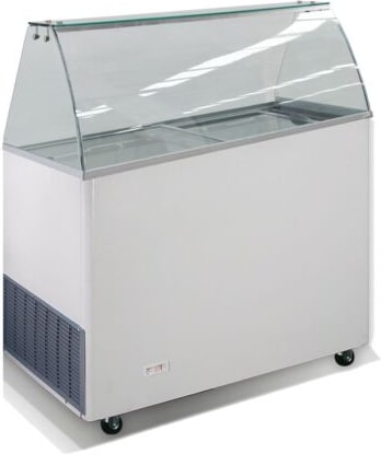 Speiseeisvitrine Kaltetheke Tiefkühlvitrine Verkaufstheke -24/-14°C 231L Gastro