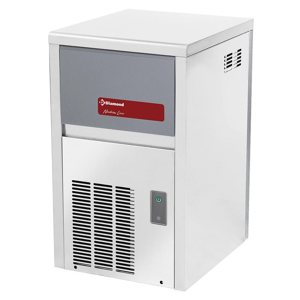 Diamond Eiswürfelbereiter für gefüllte Eiswürfel 22 kg mit Reservebehälter - LUFT (ICE22AX-R2)