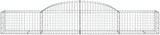 thumbnail of vidaXL Gabione mit Hochbogen 300x50x40/60 cm Verzinktes Eisen