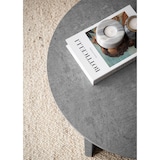 thumbnail of Couchtisch 60x60x33 cm Grau Sofatisch in Beton-Optik Modern, Design Wohnzimmertisch Rund, Loungetisch Klein, Kaffeetisch