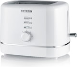 thumbnail of Torradeira Severin AT 4324; Botão de descongelar e reaquecimento; Botão de paragem de funcionamento; Potência: 850W