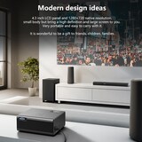 thumbnail of Projecteur LED HD 1280x720 2200LM Portable HDMI VGA USB Home Cinema YONIS