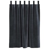 thumbnail of vidaXL Gordijnen met gordijnen 2 pcs Donkergrijs 140 x 140 cm Fluweel