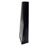 thumbnail of 500x Blockbodenbeutel Schwarz 105 + 65mm x 295mm 3-lagig