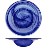 thumbnail of H&H Set 4 Piatti Pasta Alabastro Vetro, Blu Cobalto, Cm 29