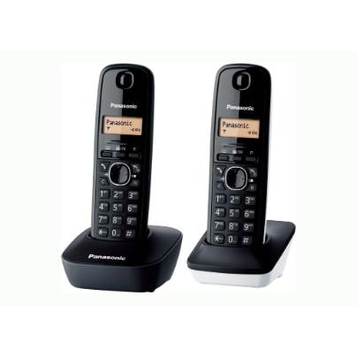 Panasonic KX-TG1612 Caller ID DECT-telefoon zwart