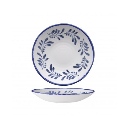 Harvest Mediterranea Piatto Fondo Øcm 21 Ceramica Decorata A Mano Dudson Confezione Da 12