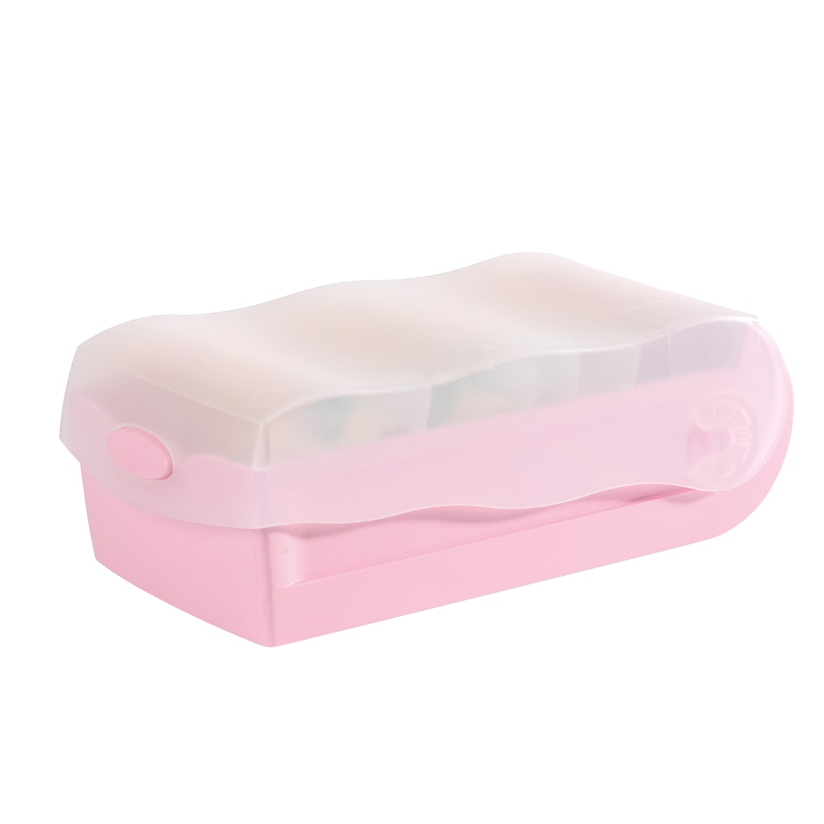 HAN 997-886D 1 STK Lernkartei CROCO transluzent pastellrosa Karteikasten