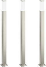 thumbnail of vidaXL Pollerleuchten 3 Stk. 110 cm Edelstahl IP44
