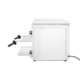 thumbnail of Hendi Salamander 800, gemaakt van roestvrij staal, met timer, thermostaat en indicatielampje.