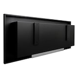 thumbnail of Chimenea de bioetanol Livorno negra de pared o empotrada L 90 x P 12 x H 40 con cristal