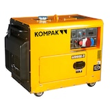 thumbnail of Generador eléctrico trifásico Kompak K6100SE-3 insonorizado diesel