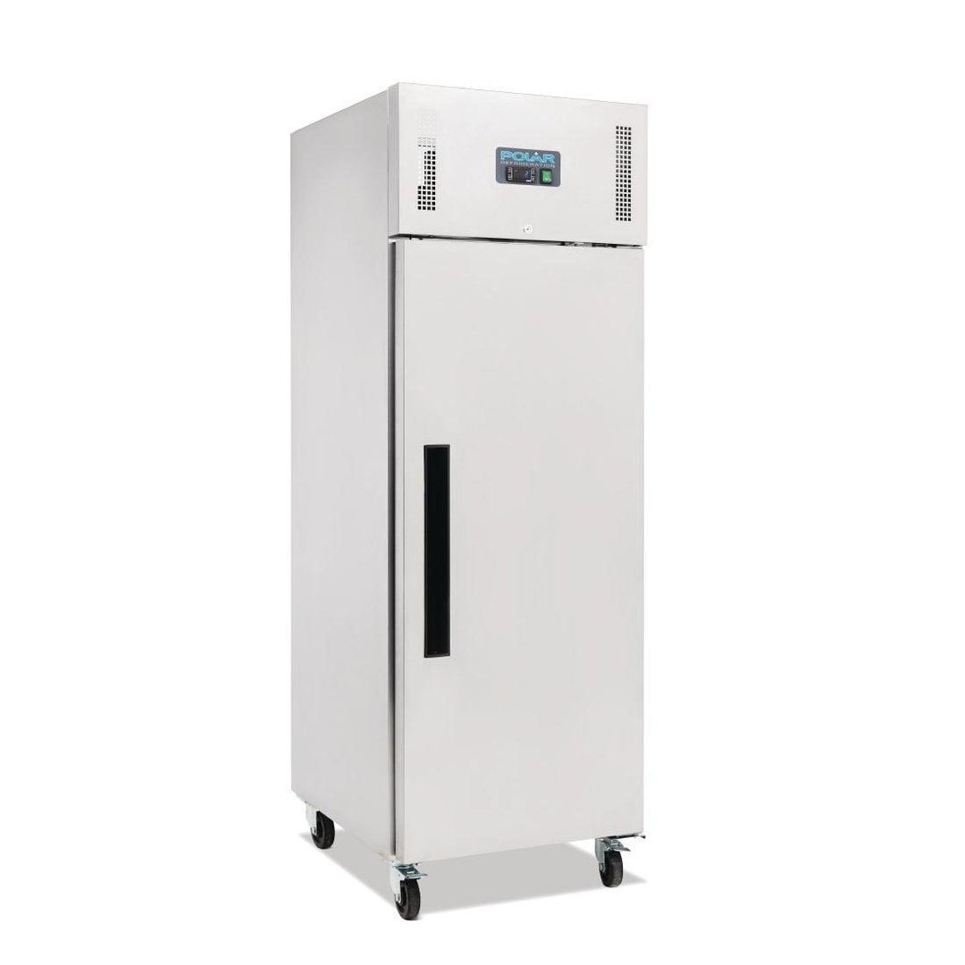 Polar Eintüriger Gefrierschrank Edelstahl 600L - Serie G