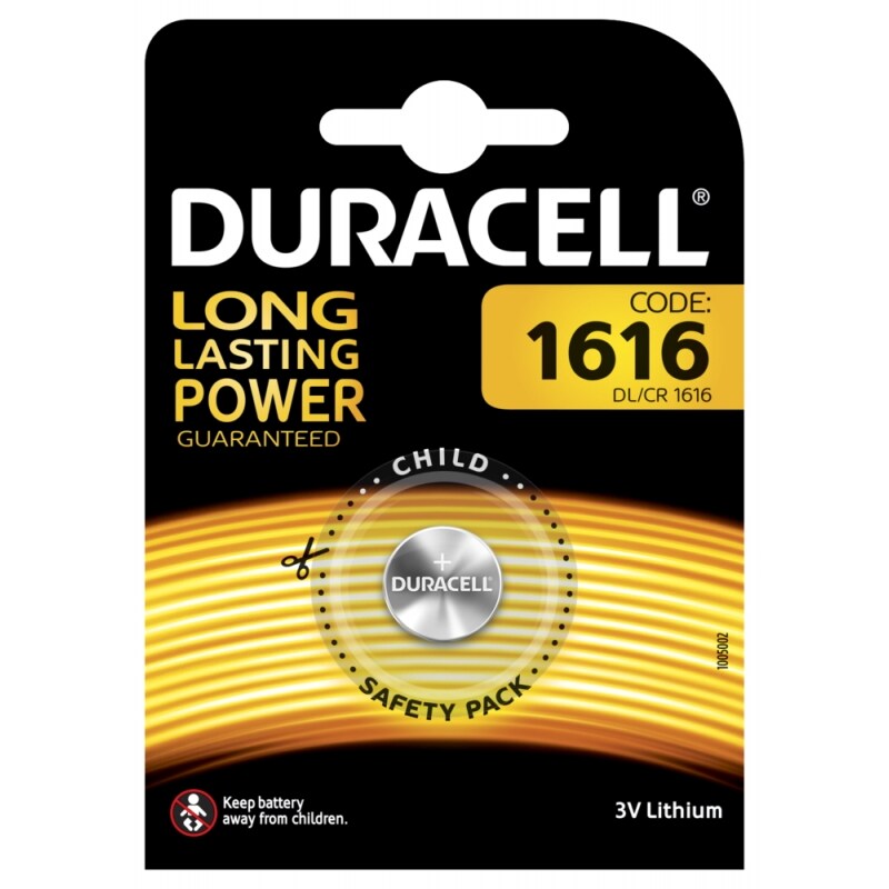 Pila De Boton Duracell Cr1616 3V Litio