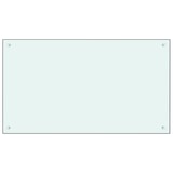 thumbnail of vidaXL Küchenrückwand Weiß 100x60 cm Hartglas