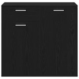 thumbnail of vidaXL Sideboard Schwarz Eichen-Optik 80x36x75 cm Holzwerkstoff
