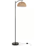 thumbnail of COSTWAY Stehleuchte, 160 cm, E27-Sockel, Stehleuchte mit Hängeschirm & Fußschalter, Stehleuchte für Wohnzimmer