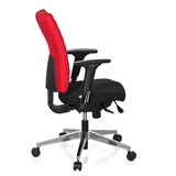thumbnail of Bureaustoel Pro Tec 350, zwart / rood hjh OFFICE
