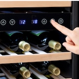 thumbnail of Klarstein Vinamour 33 Duo Weinkühlschrank 2 Zonen 89 L / 33 Flaschen 5-18°C Touch Edelstahl