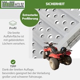 thumbnail of DREIBREIT by TRUTZHOLM Alu Auffahrrampe 215 cm 2-fach klappbar 1020 kg gelocht Verladerampe Rampe