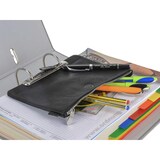 thumbnail of Sonnenleder Stiftetui zum Abheften Leder 21x15cm Federmäppchen schwarz auch als kleine Banktasche BRENTANO