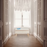 thumbnail of Relaxdays Sitzbank mit Stauraum, Samtbezug, 40 L, gepolstert, Holzbeine, Flur, 2er Truhenbank, 41 x 80 x 40 cm, braun