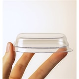 thumbnail of MONOUSO - Deksel voor Fingerfood Schaaltje PS Transparant 7,5x7,5cm (2.000 Stuks)