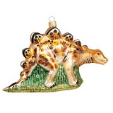 thumbnail of Christbaumschmuck Glas 10cm Dinosaurier Figur Mundgeblasen & Handbemalt Weihnachtsbaum Anhänger Weihnachten Weihnachtsbaumschmuck Dino Beige
