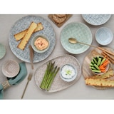 thumbnail of CreaTable Uno Emiliana mix Tellerset 12-tlg Steinzeug