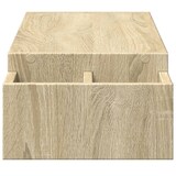 thumbnail of vidaXL Monitorständer mit Stauraum Sonoma-Eiche 100x27x15 cm