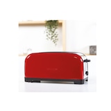 thumbnail of Taurus Vintage Red Tostadora de 1400W, con 2 ranuras extra largas de anchura variable, 3 funciones, 6 niveles de tostado, sistema auto centrado