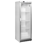 thumbnail of Armoire réfrigérée vitrée blanche sans canopy 350L | Tefcold - UR400SG longueur 600 mm