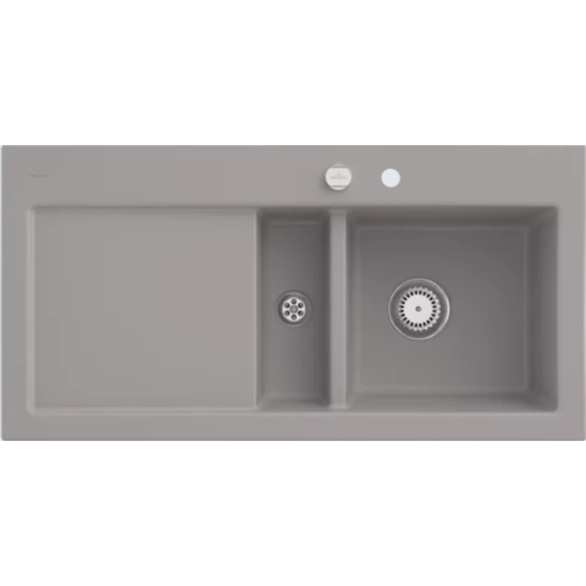 Villeroy&Boch Spülbecken, Küchenspüle Subway 60 Fossil 1000x510mm, Unterschrankbreite 60cm