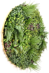 thumbnail of CUADRO VEGETAL ARTIFICIAL Naturing Monde AGATHA - 100 cm diámetro