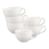 thumbnail of Villeroy & Boch White Pearl Cappuccinotasse 310 ml 6er Set
